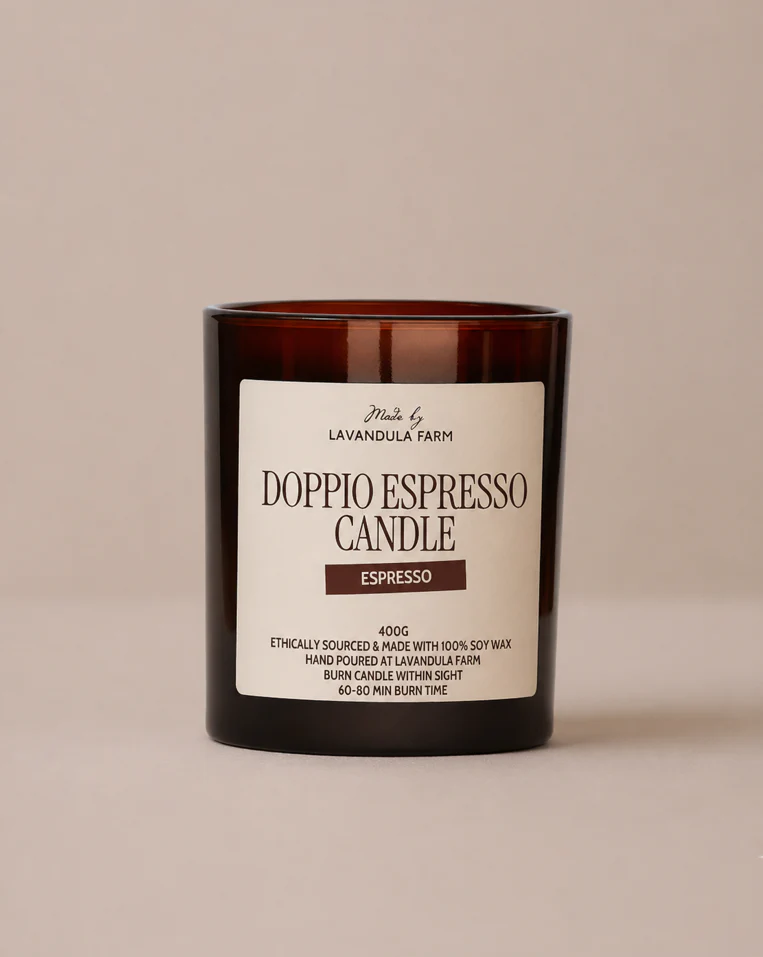 Doppio Espresso Candle
