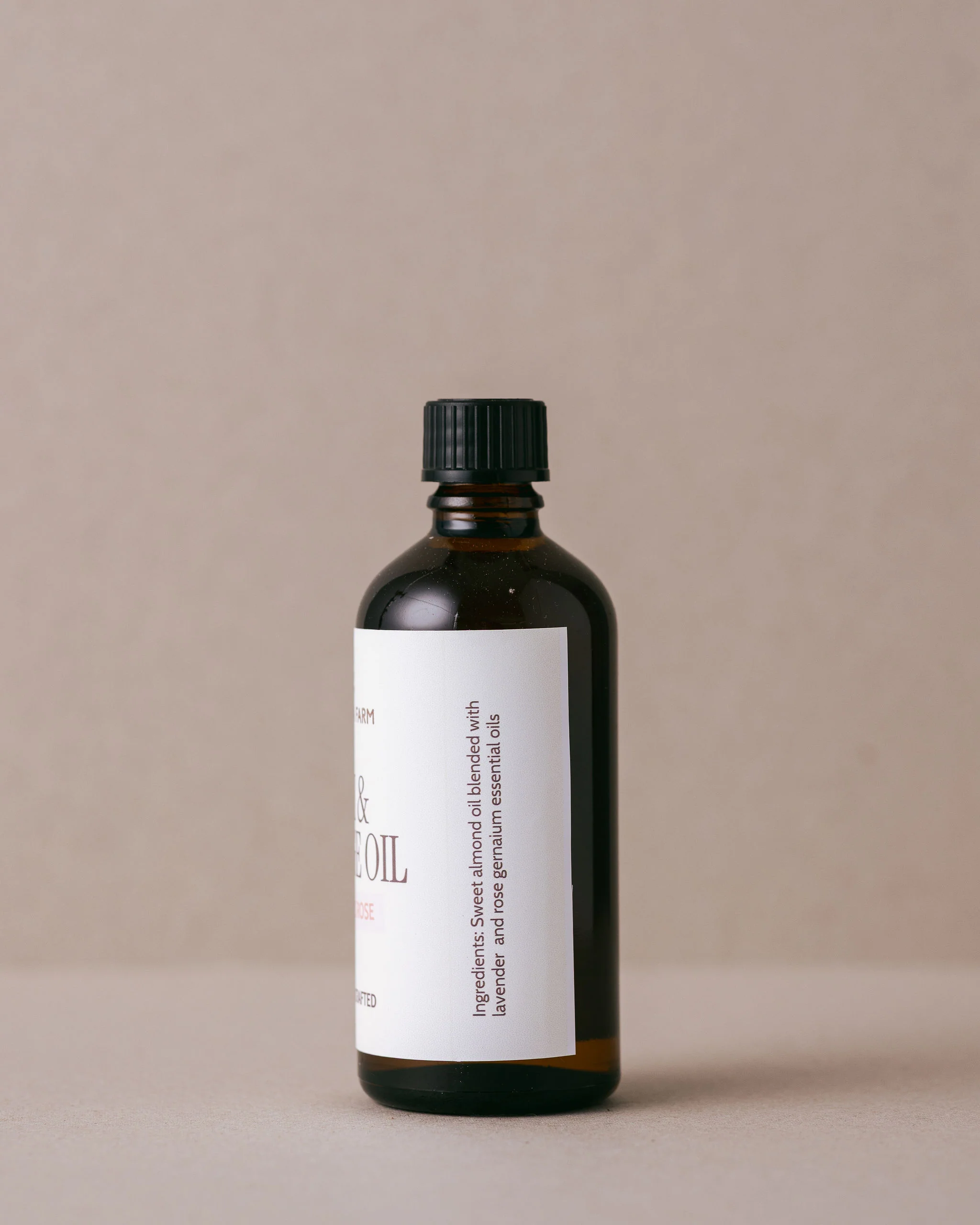 Gardener's Rose Bath & Massage Oil | Rose Geranium and Lavender - Image 3